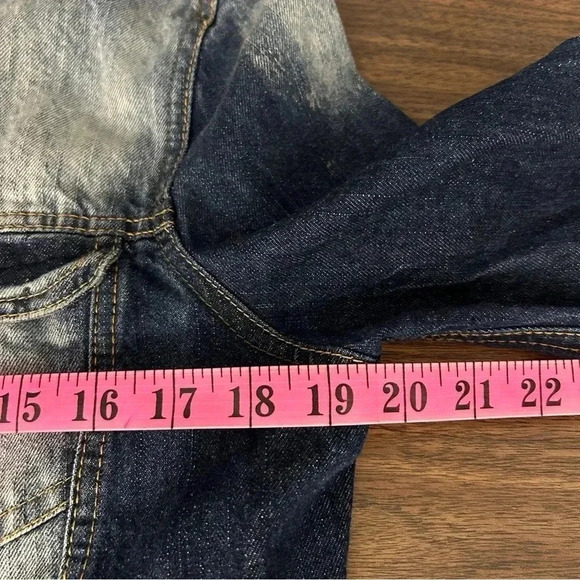 ❤️ Liquid X denim women jacket L - Picture 9 of 11